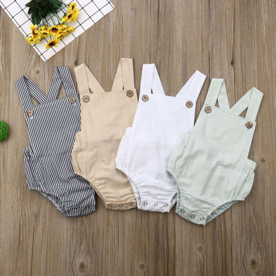 11 Colors Baby Romper Newborn Infant Boy Girl Sleeveless Top