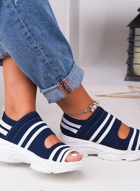 New Women Sandals 2021 High Heels Platform Women Shoes Summe