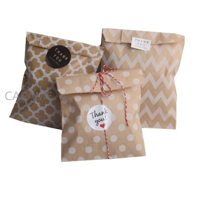 Paper Bags at bags Candy Bag Chevron Polka Dot Bags Christma