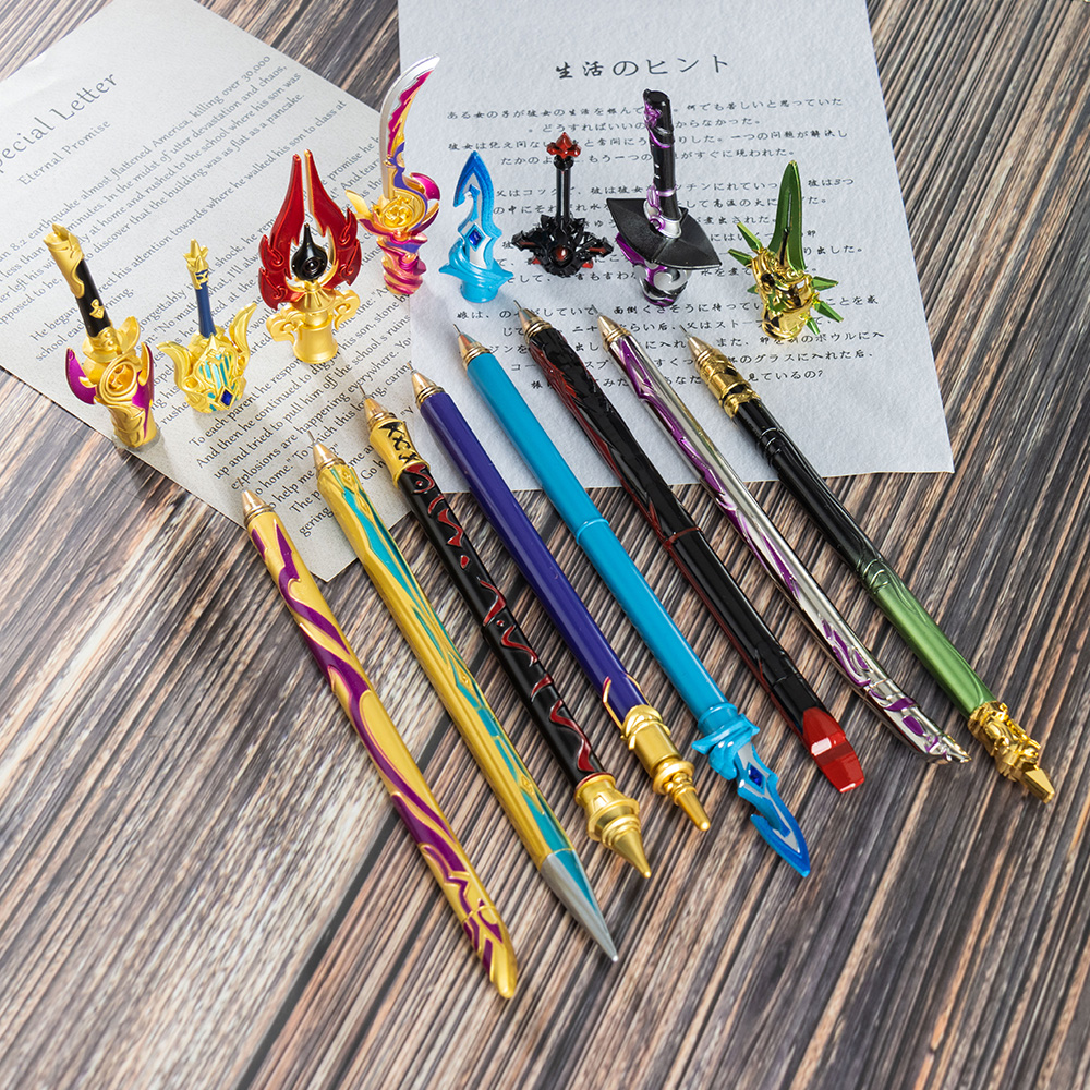 Anime Genshin Impact Cosplay Stationery Weapons Tartaglia Ar