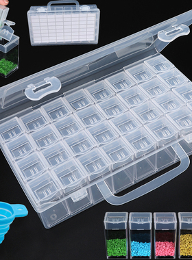 28/32/56 /64 boxs Diamond Painting Tools Accessories Storage