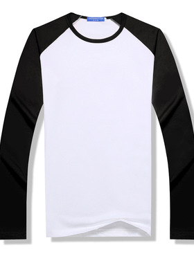 Spring Autumn Long Sleeve Modal T-Shirts for Adult Kids Subl