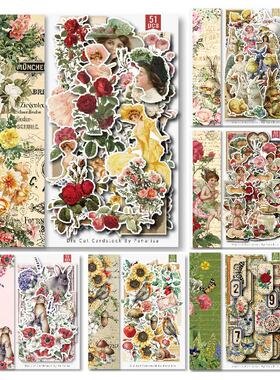 Panalisacraft 20 styles 12 inch Vintage Cardstock Die Cuts C