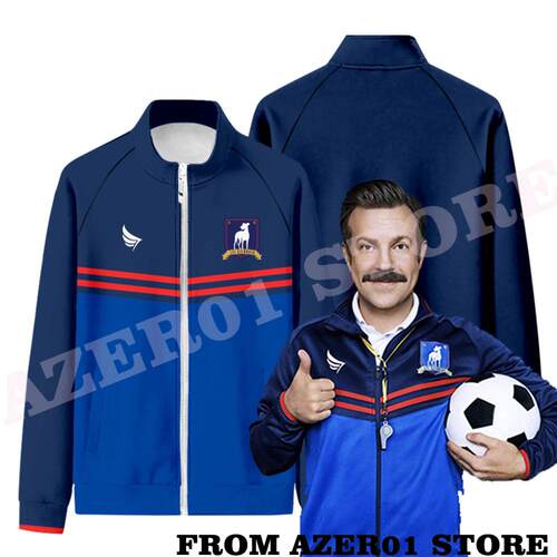 Ted Lasso Season 2 Merch Zipper Jacket Coat Winter passionat