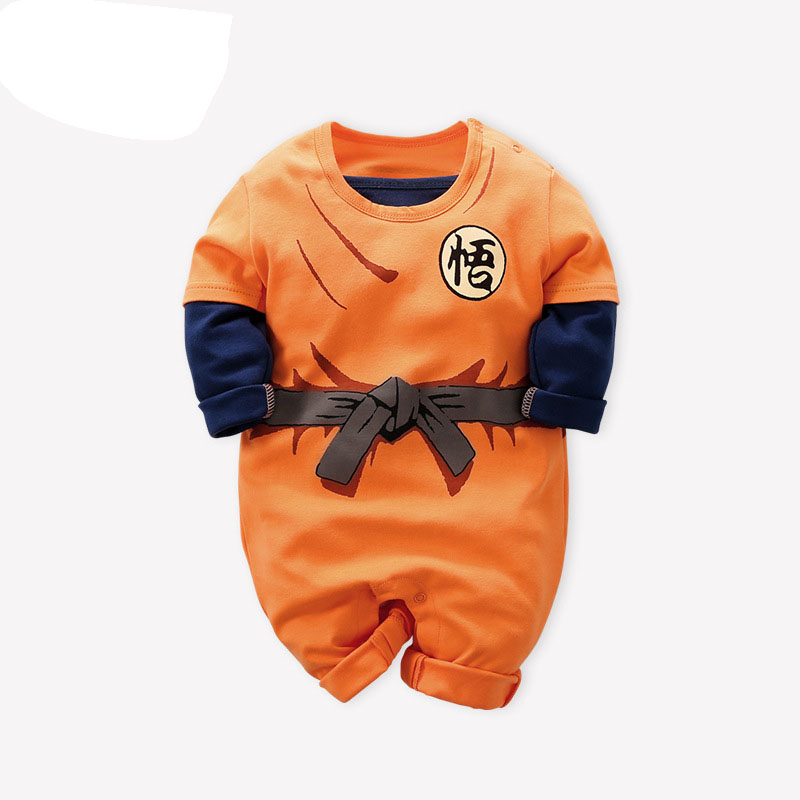 New born Baby Rompers Newborn Baby Boys Clothes Anime Toddle