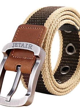 Mens Pin Buckle  Belt Men's Youth Casual Pants Belt  Student
