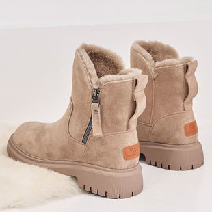 Snow Boots Women Winter 2021 New Plus Velvet Woman Shoes War