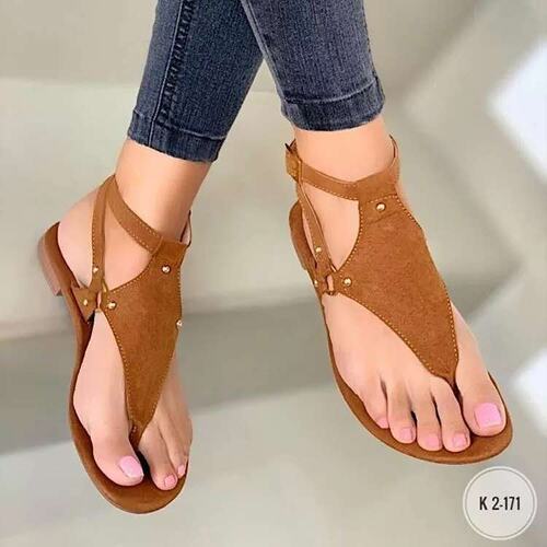 Women Sandals  Flat Gladiator Leather Sandals Summer Shoes W