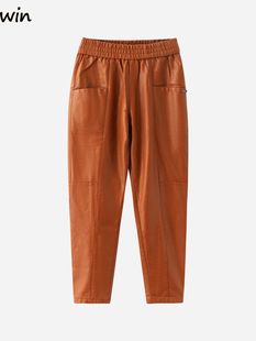 Length Leather 2022 New Coming Marwin Pockets Winter Full