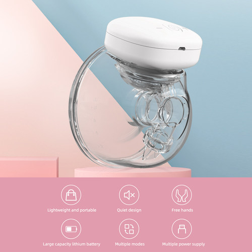 YOUHA Electric Breast Pump Hand Free Baby bottlePortable Wea