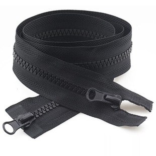 5# Resin Double-Headed Open End Zip Clothing Zippers For Sew