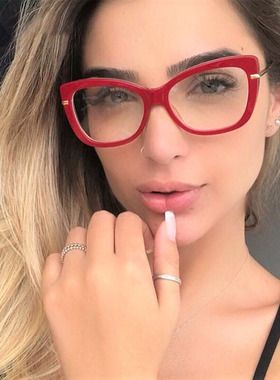 45173 Optical Eyeglasses Women Metal Legs Designer Prescript