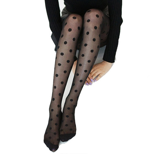 Japan Style Dot Patterned Women Pantyhose Fashion Sweet Girl