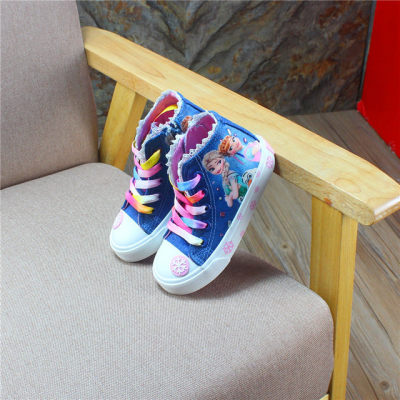 high-top casual shoes fashion autumn and winter canvas shoes