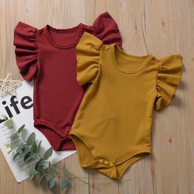 2022 Summer Baby Girls Rompers Cotton Toddler Jumpsuits Newb