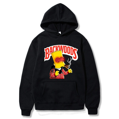 Fashion brand Backwoods men's and women's fleece hoodie thic