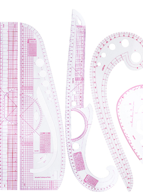 Nonvor French Curve Cutting Rulers Soft Patchwork Ruler Sewi
