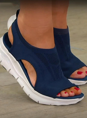 Plus Size Women's Shoes Summer 2021 Comfort Casual Sport San