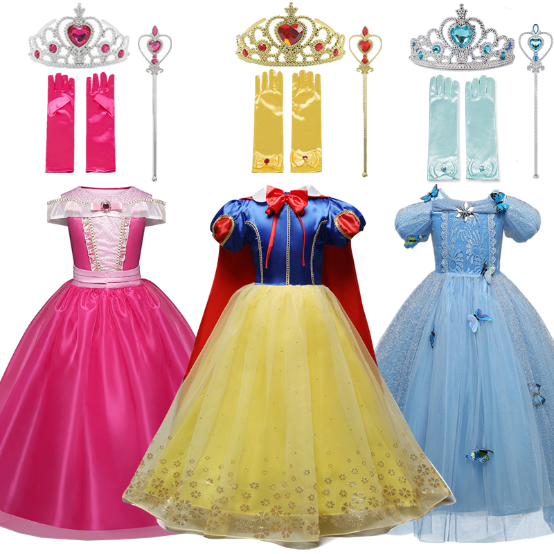 Encanto Charm Girls Princess Costume For Kids Halloween Part