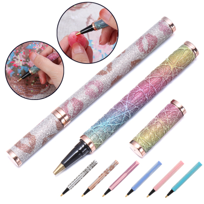 New Glitter Diamond Sparkle Point Drill Pens Cross Stitch Em