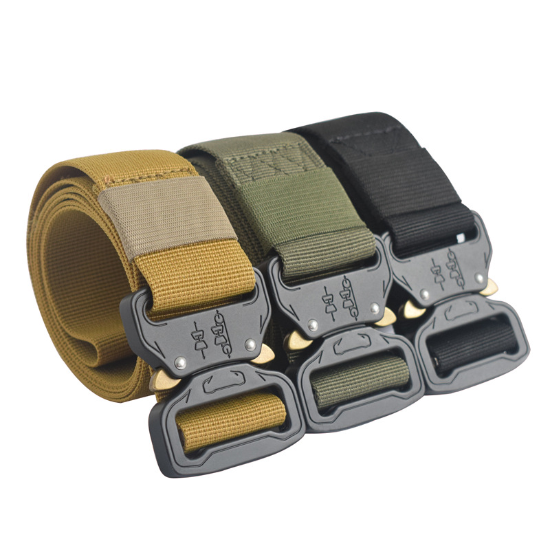 Belt Men Tactical Designer Belts for Jeans Pants Elastic Nyl