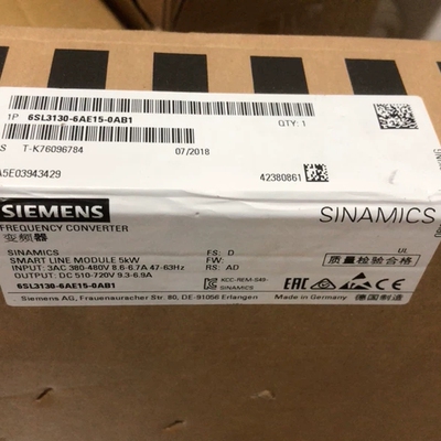 6SL3130-6AE15-0AB1 Siemens西门子全新原装现货销售工业控制设备