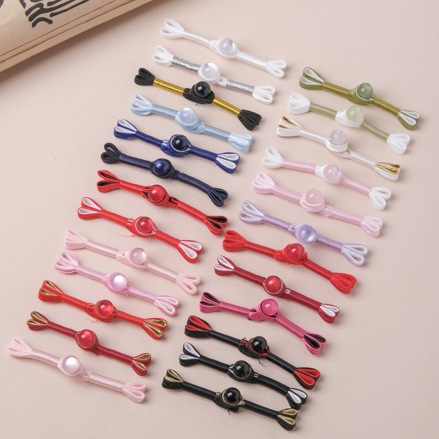 盘扣旗袍扣子配件珠扣辅