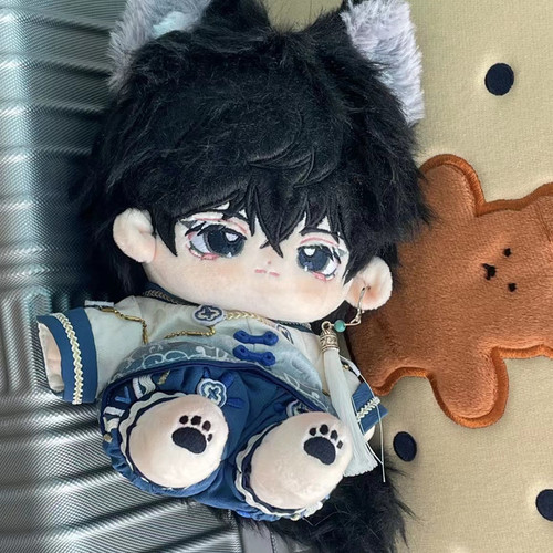 盗墓笔记张起灵棉花娃娃灵药周边