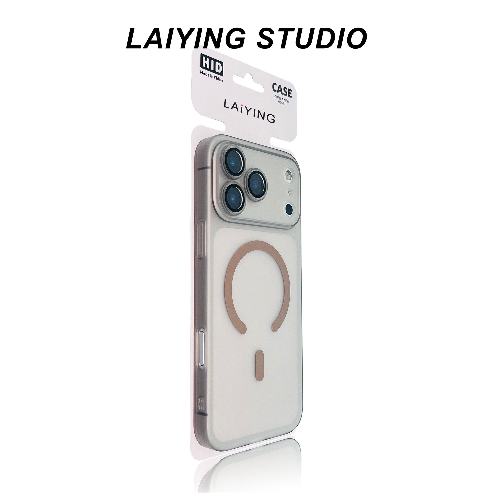 屈迷QUMI透金冰雾磨砂磁吸自带镜头膜适用苹果17promax手机壳新款iphone17pro套Air全包16防摔15硅胶14外壳PM