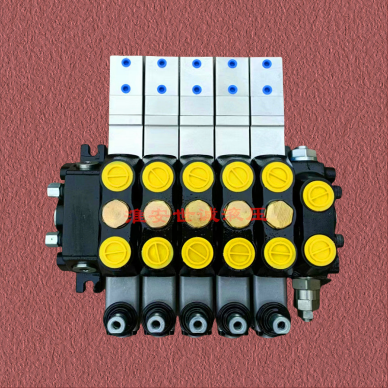 东风天锦垃圾车气控换向阀中梅款