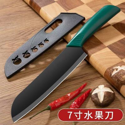 不锈钢水果刀宿舍家用削皮刀切西瓜大号加长厨房刀具切菜刀瓜果刀