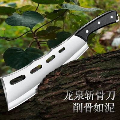 曾太加厚重型锰钢锋利砍柴刀
