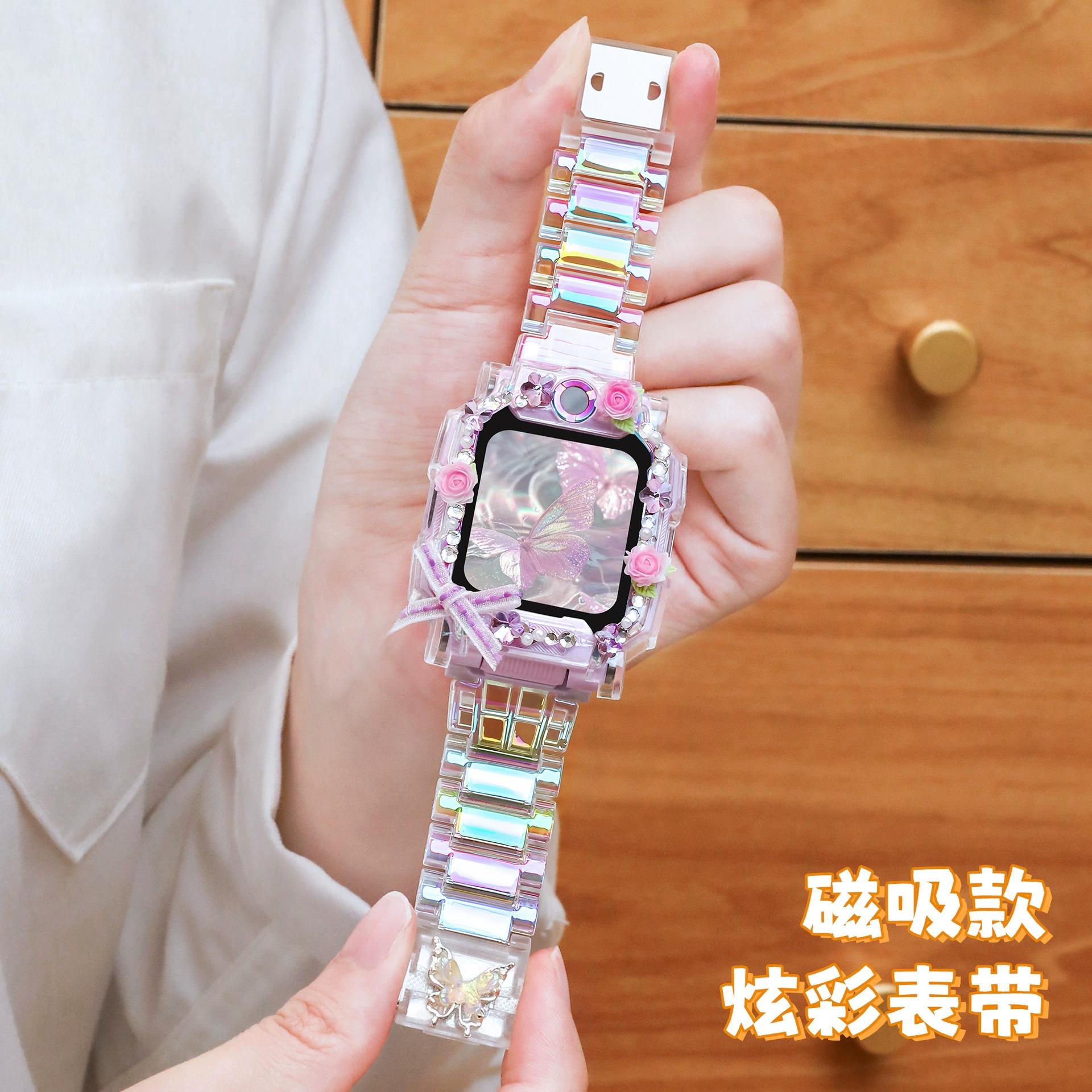 适用小天才电话手表z11表带d3/z7/z8少年版/z10保护壳q3/d5表带z9