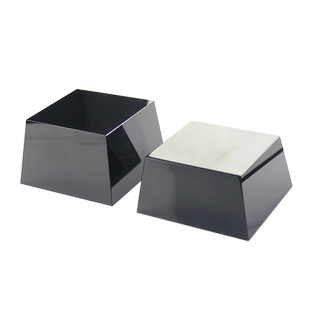 黑色K9人造水晶玻璃 家居饰品摆件底座奖杯定制底座支持刻字logo