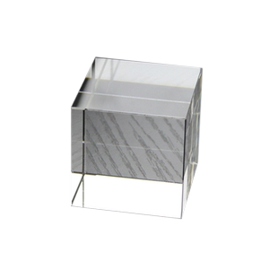 透明K9水晶玻璃摆件底座蛋糕支持架底托定制刻字3D激光内雕材料