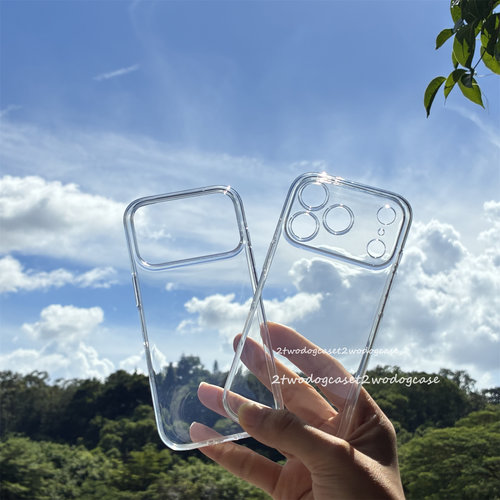 17promax透明软壳轻薄大孔和精孔全包两种选择17ProAir简约手机壳清爽基础手机套光滑透亮16pm15
