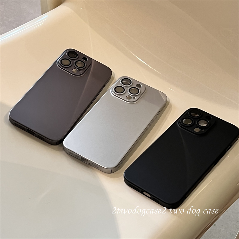 13Pro实黑银色金属漆硬壳陨石深灰14镜头膜全包保护壳防尘音量11保护壳15promax纯色简约16Pm