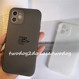 简约耐脏透黑灰色12ProMax手机壳iPhone7纯白磨砂软全包X11方感13图片