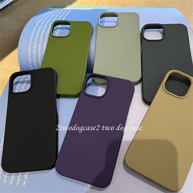 半包六色纯色百搭软壳硅胶