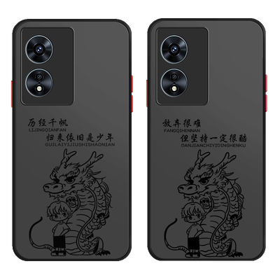 oppo系列手机壳亚克力送膜全包