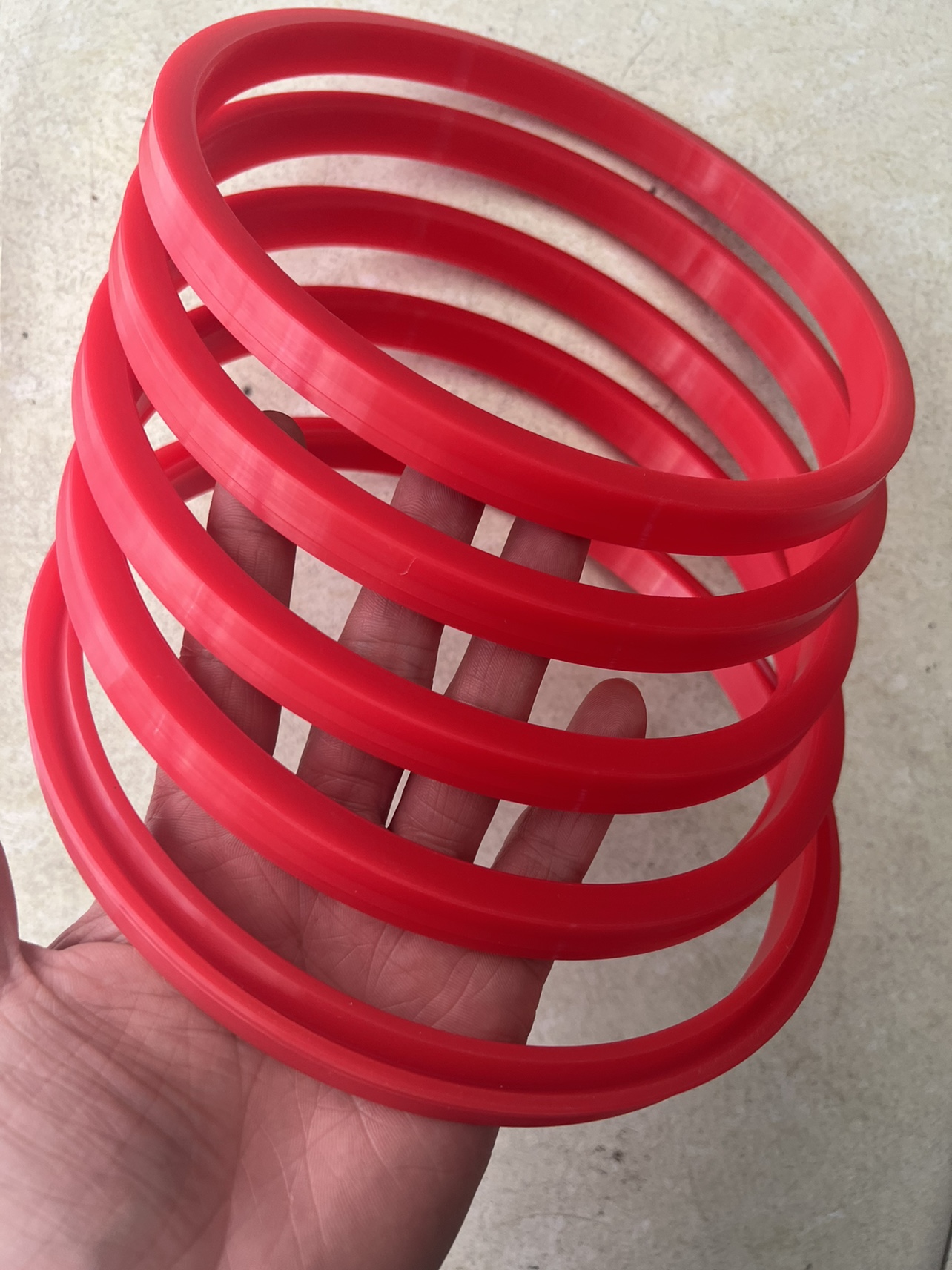 定做YX型无模车削聚氨酯密封圈