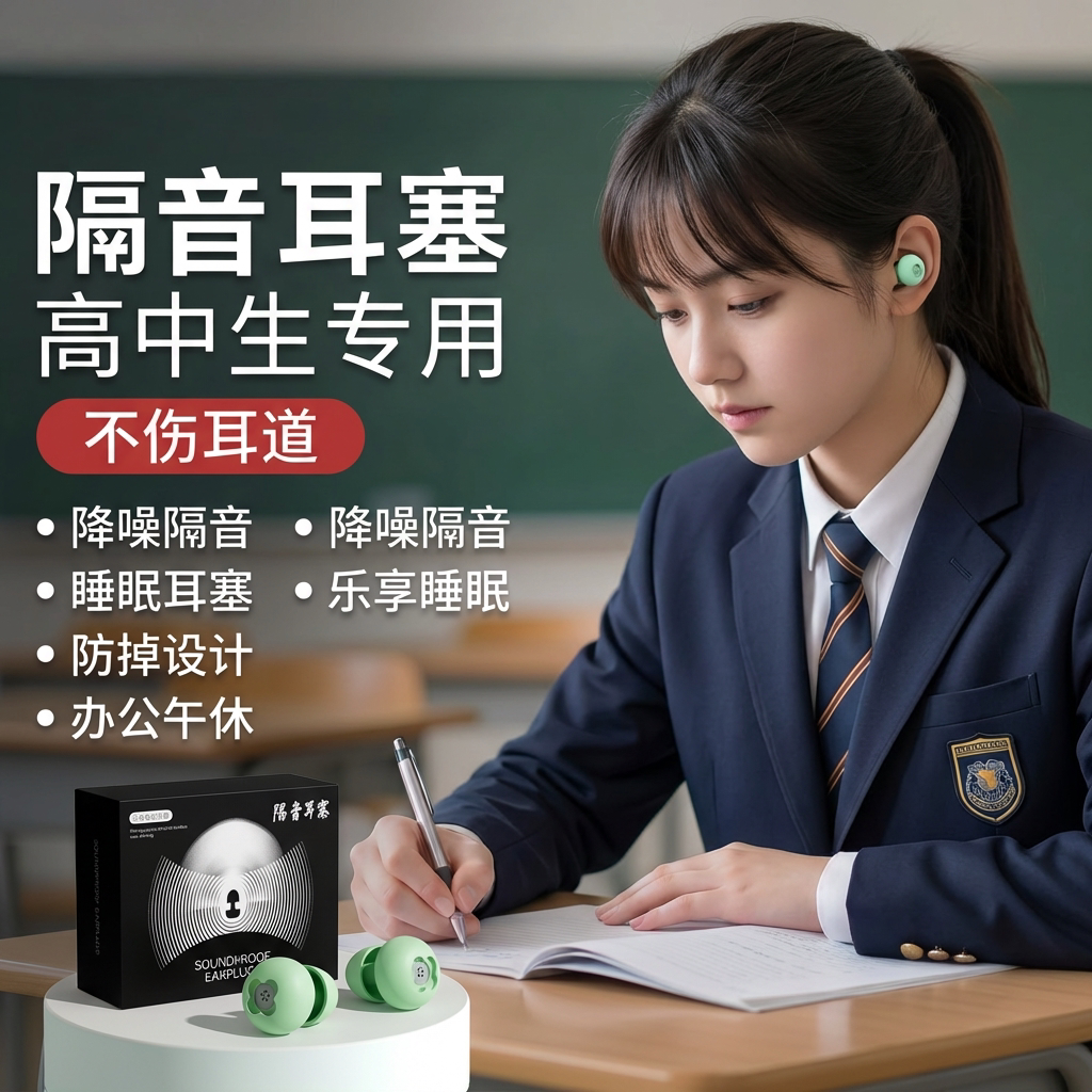 【学习专用】高中生隔音不伤耳朵图片