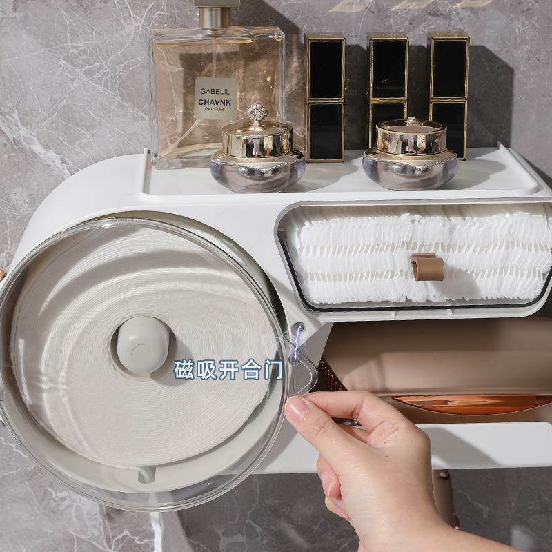 洗脸巾收纳盒壁挂式一次性洁面巾