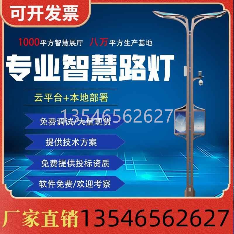 智慧路灯智慧灯杆城市智能充电桩监控物联网5G基站led屏幕支持OEM