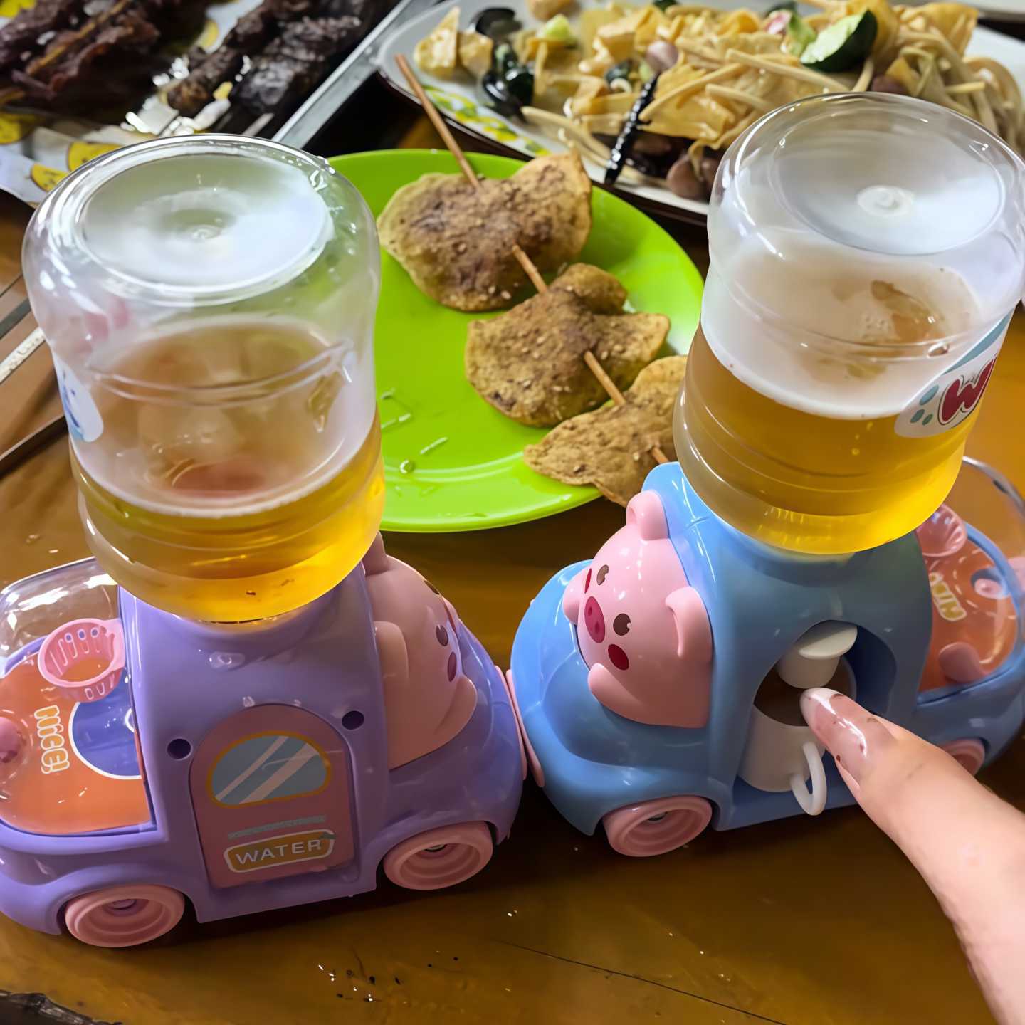 饮水机玩具迷你啤酒朋友聚会喝酒