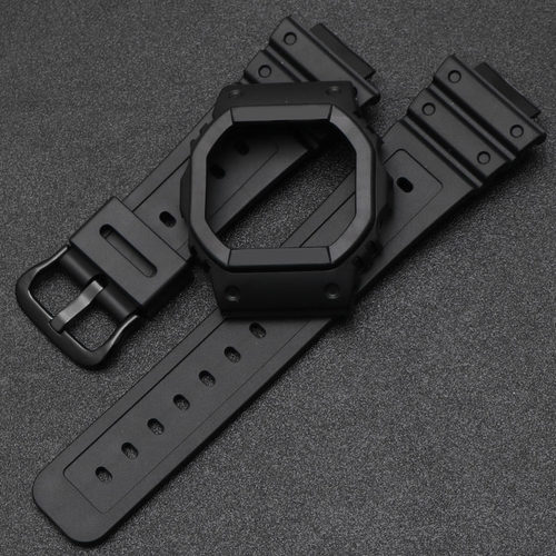 适配小方块卡西欧GWX/GW-B5600/GW5000/DW5600手表带表壳改装套装