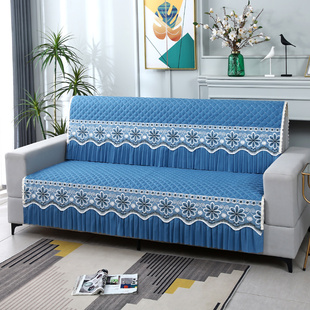 折叠全盖两用沙发垫子四季通用防滑沙发套罩简易两三人沙发床套罩
