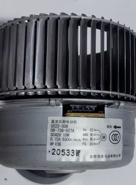 林内热水器风机 林内热水器马达 U222-308/DR-738-507A