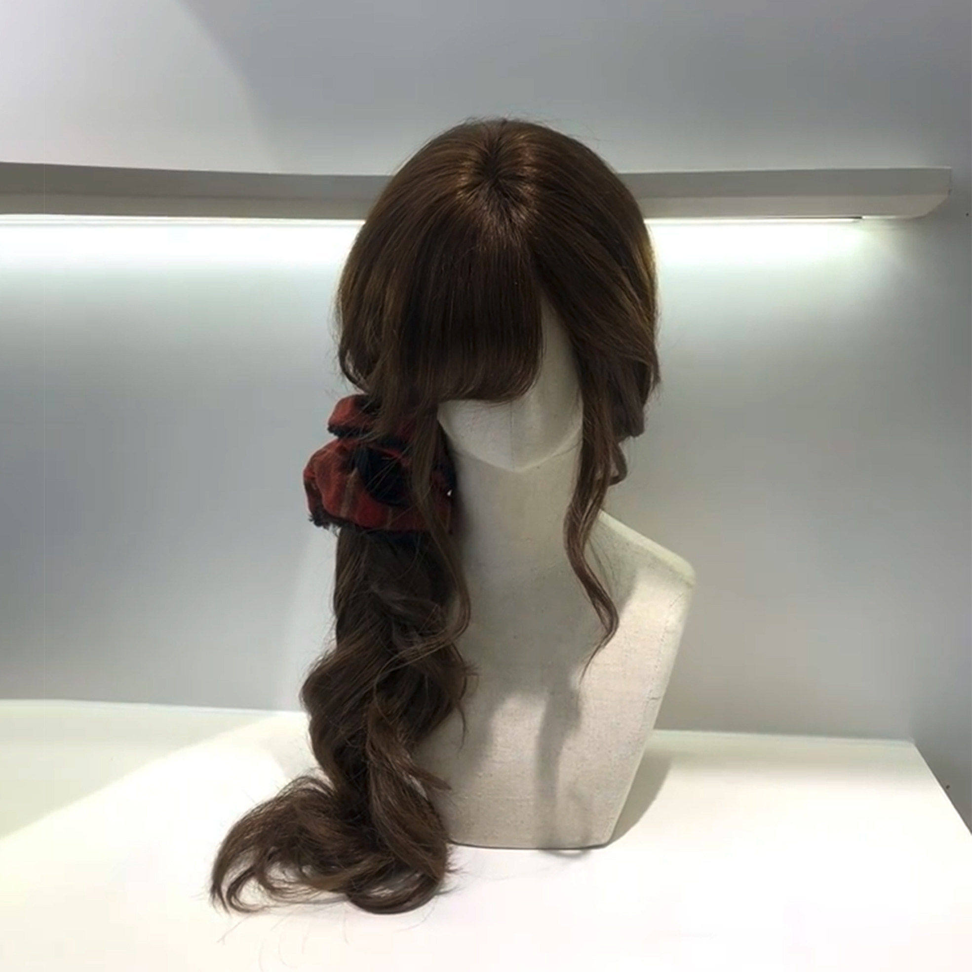 假发女日系古早感斜刘海大波浪长卷发日常Lolita甜妹仿真发全头套