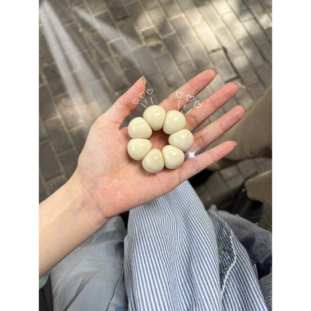 山竹菩提手串蒜瓣猪大肠手捻学生随身携带解压盘玩指尖佛珠女文玩
